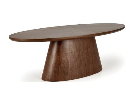 Masa VAGNER din MDF si furnir natural nuanta nucului 220x98xH76cm