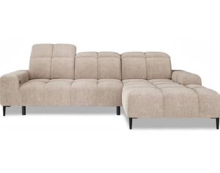 Coltar cu reglaj electric GIOVANNI S cu tetiere reglabile, personalizabil 274x180cm