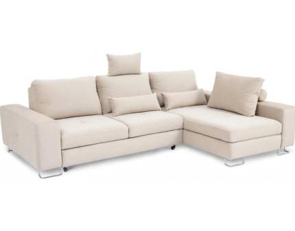 Coltar extensibil ASTI cu lada pentru depozitare, spatar reglabil, personalizabil 260x188cm