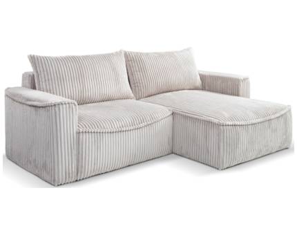 Coltar extensibil LILLY cu lada pentru depozitare, personalizabil 242x160cm