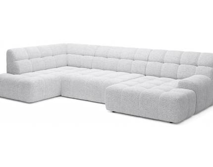 Coltar cu reglaj electric COCOON XL personalizabil 207x366x170cm
