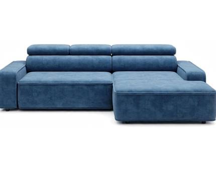 Coltar cu reglaj electric LIAM S cu tetiere reglabile, personalizabil 282x173cm