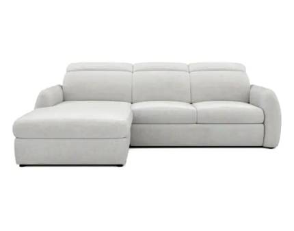 Coltar extensibil SANCHO S cu tetiere reglabile, lada pentru depozitare, personalizabil 262x185cm