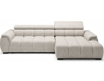Coltar cu reglaj electric ALVIN S cu tetiere reglabile, personalizabil 285x168cm 